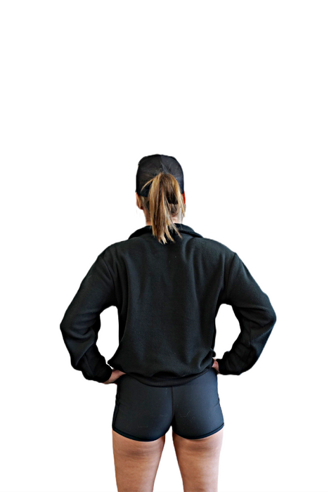 Crop Fleece 1/4 Zipup