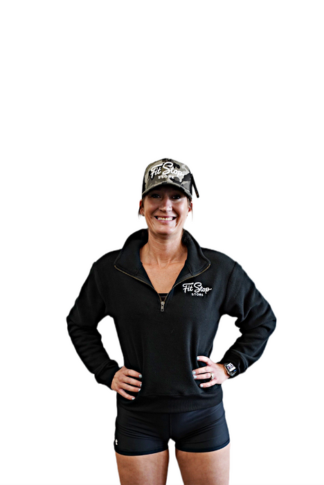 Crop Fleece 1/4 Zipup